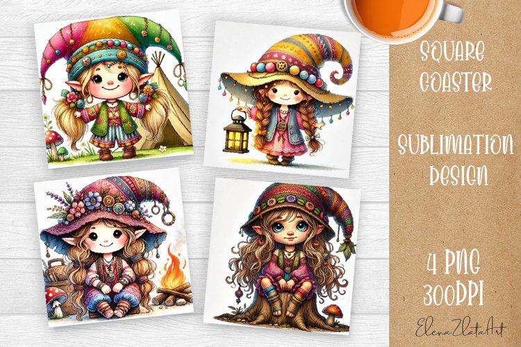 Cute Gnome Clipart Image 11