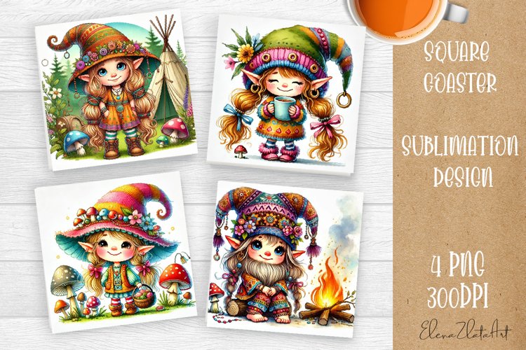 Cute Gnome Clipart Image 24