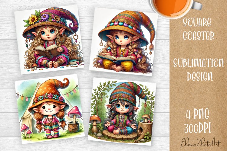 Cute Gnome Clipart Image 23