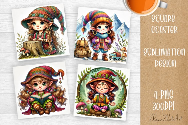 Cute Gnome Clipart Image 22