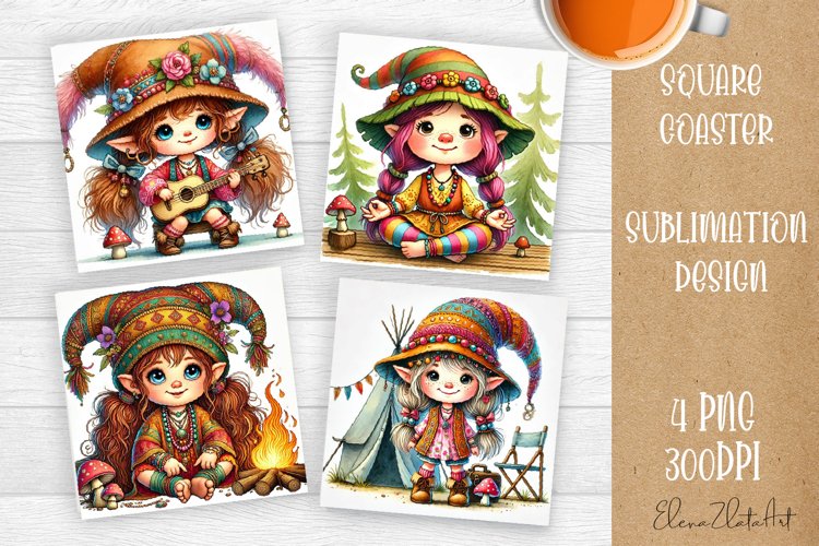 Cute Gnome Clipart Image 21