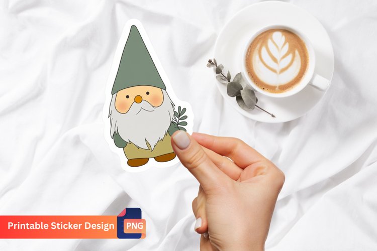 Cute Gnome Clipart Image 21