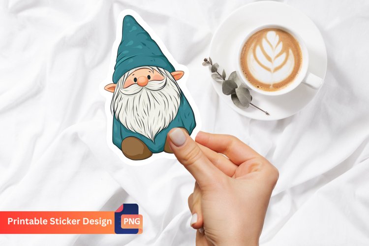 Cute Gnome Clipart Image 2