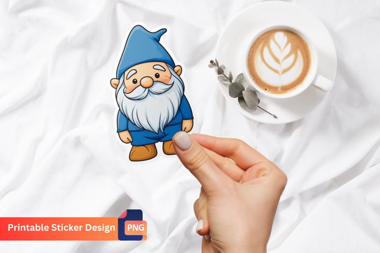 Cute Gnome Clipart Image 4