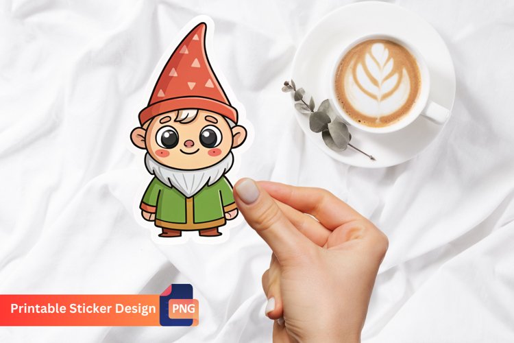 Cute Gnome Clipart