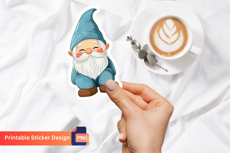 Cute Gnome Clipart Image 3