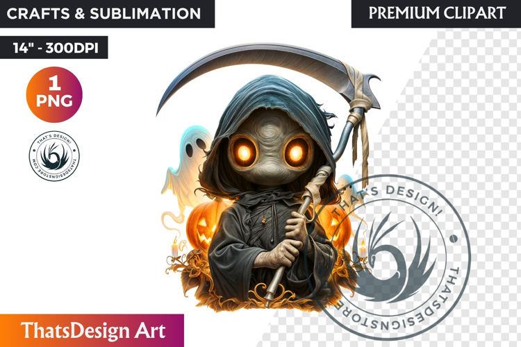 Grim Reaper Clipart Image 6