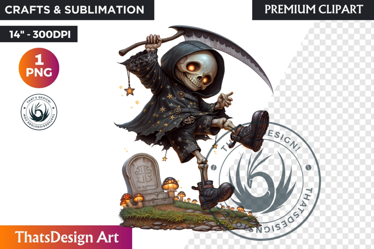 Grim Reaper Clipart Image 4