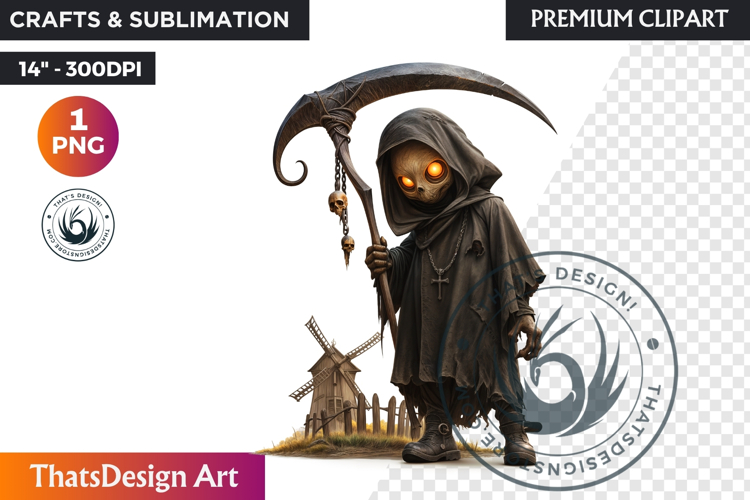 Grim Reaper Clipart Image 3
