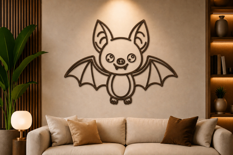 Cute bat svgs Image 6