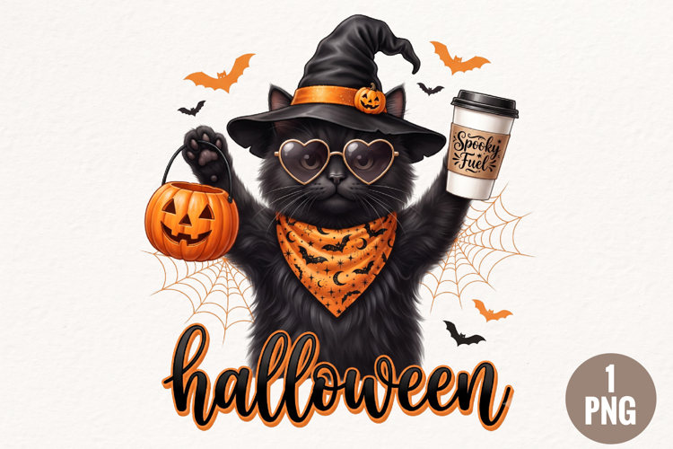 Black Cat Png Image 13