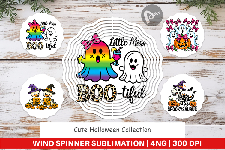 Cute Halloween Wind Spinner