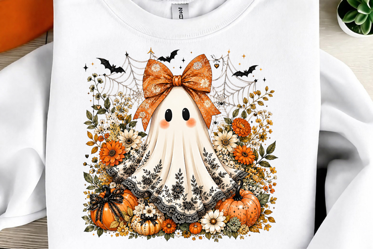 Cute Halloween Ghost Png