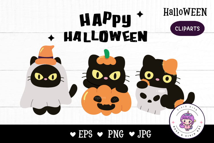 Halloween Cat Clipart