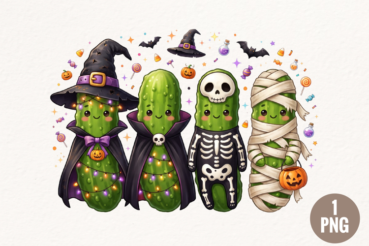 Cute Halloween Vegetable PNG