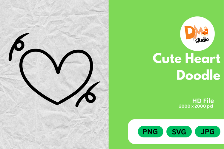 Drawn Heart Clipart Image 22