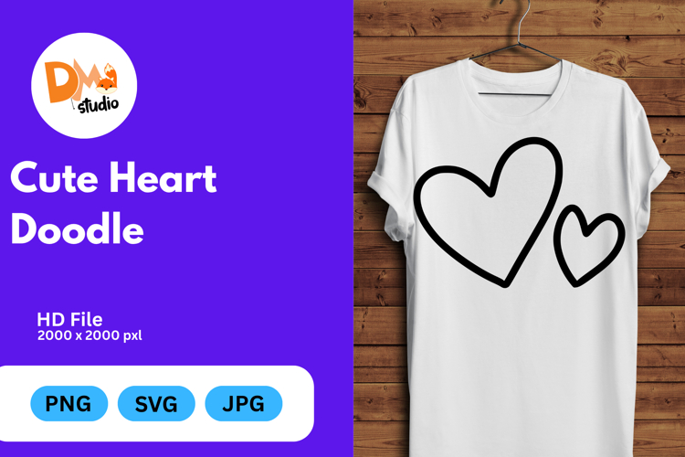 Drawn Heart Clipart Image 21