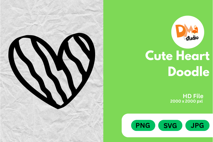Drawn Heart Clipart Image 12