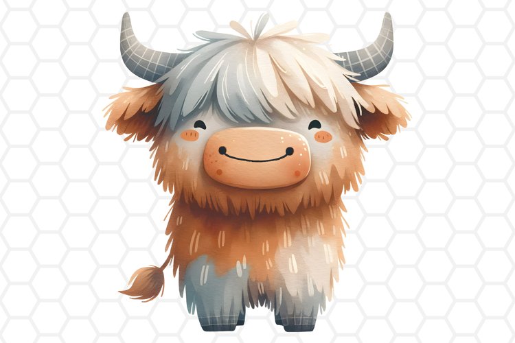Highland Cow Clipart Image 16