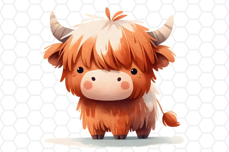 Highland Cow Clipart Image 13