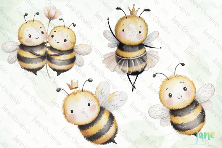 Cute Honey Bee Clipart