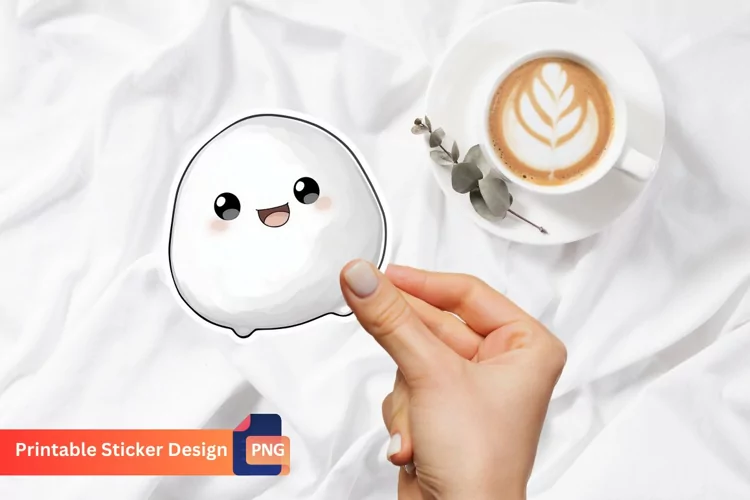 Cute Kawaii Sticker, kawaii Animal Sticker