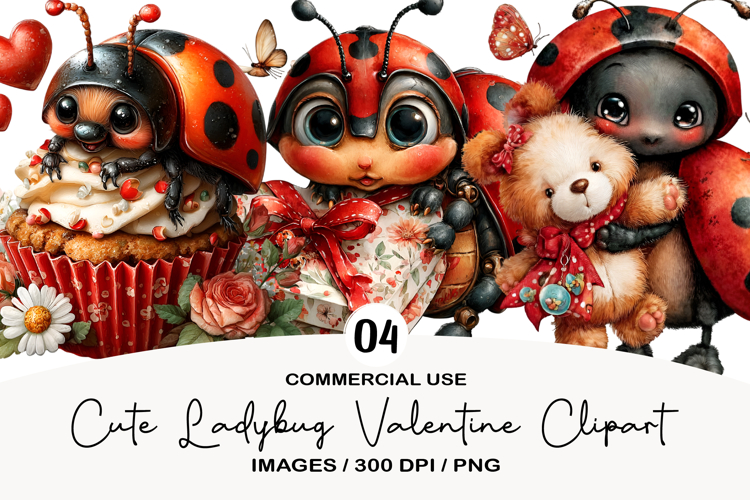 Ladybug Clipart Image 11