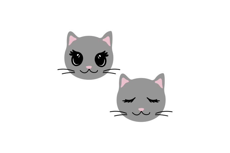 Cute Little Cat SVG Cut File