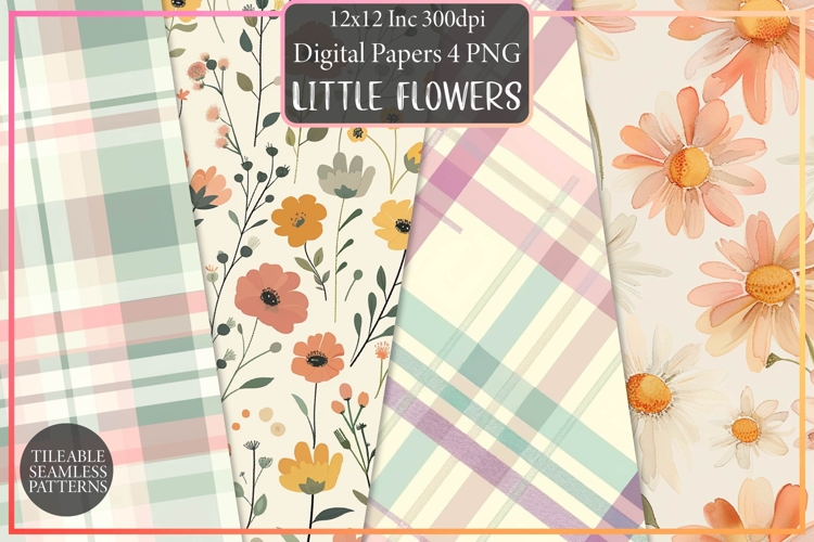 Cute Little Flowers Pattern