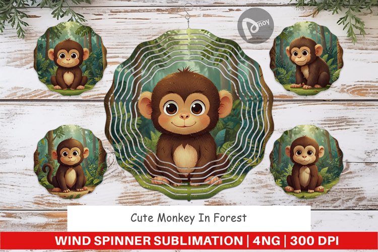 Monkey Clipart Image 4