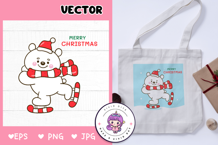 Polar Bear Illustration Image 3