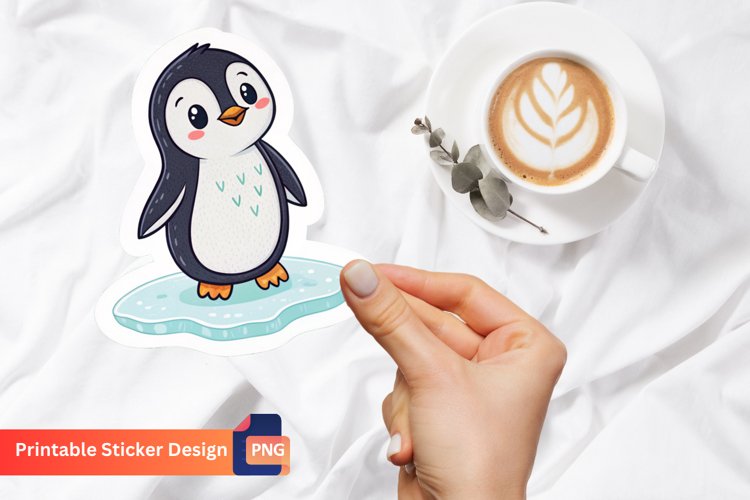 Cute Penguin Clipart Image 16