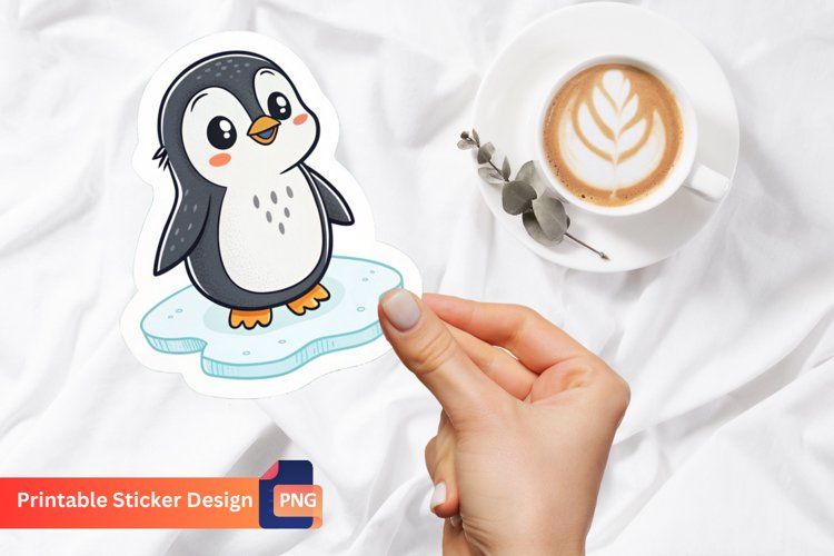 Cute Penguin Clipart Image 17
