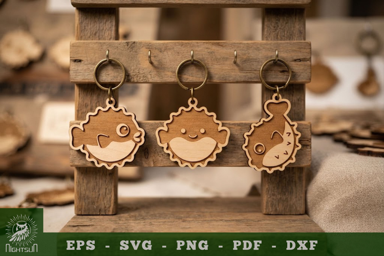 Cute Horse Lasercut Keychain