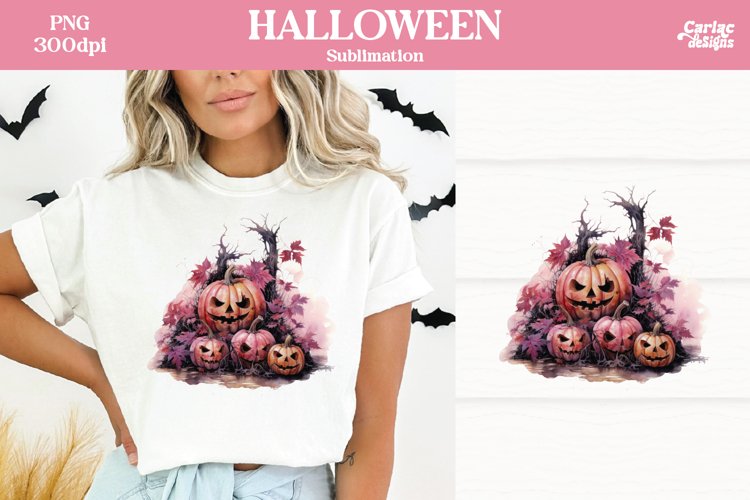 Cute Halloween Sublimation PNG | Cute Pumpkins PNG