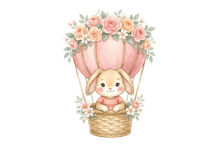 Cute Rabbit Png| Pink Bunny Png