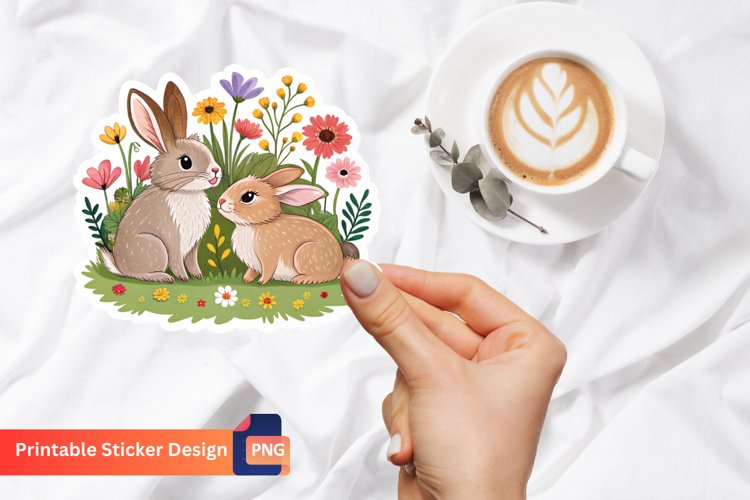 Bunny Stickers Image 2