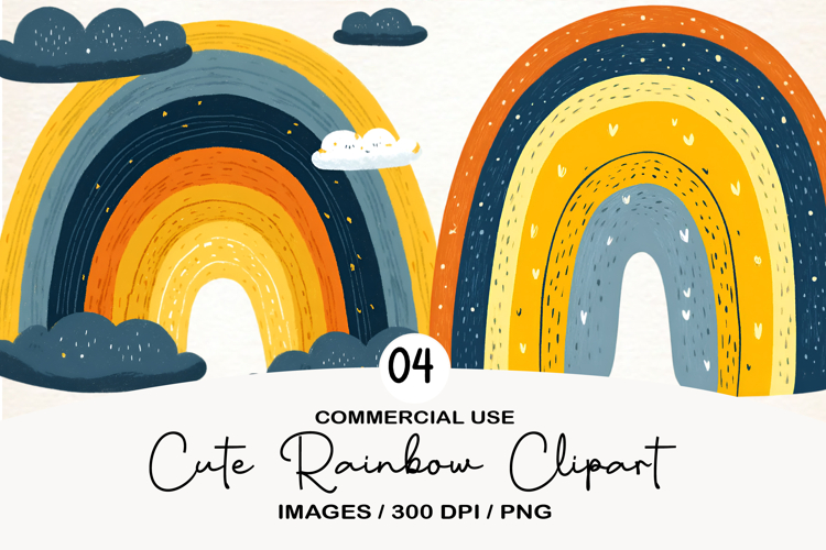 Rainbow Clipart PNGs Image 19