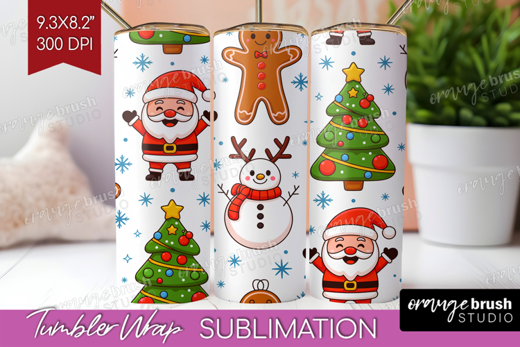 Christmas Tumbler Wrap Image 15