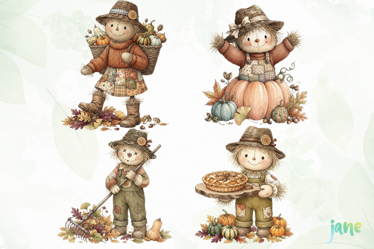 Cute Scarecrow PNG