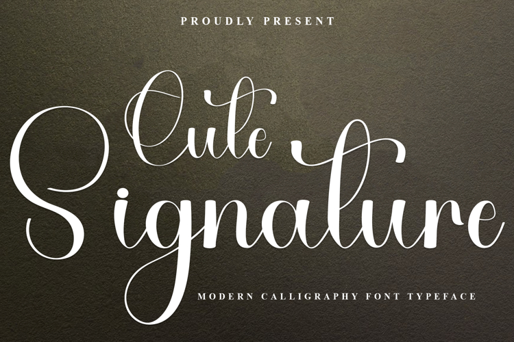 Cute Signature