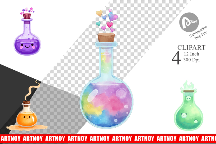Spooky Potion Cuties Clipart