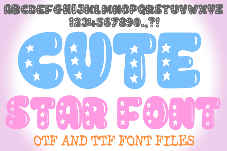 Bubbly Font Image 2