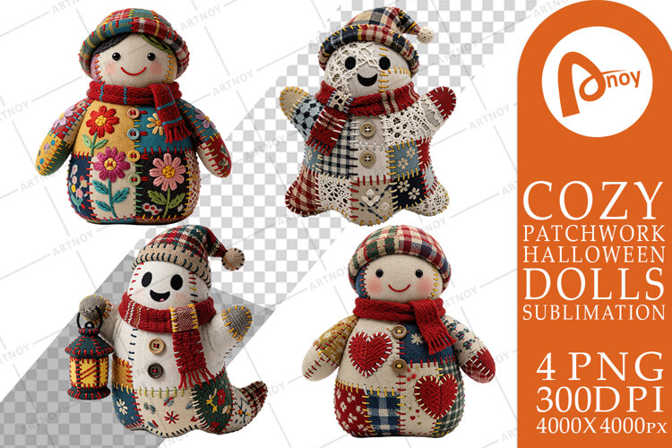 Stitched Ghost Specters Sublimation example image 1