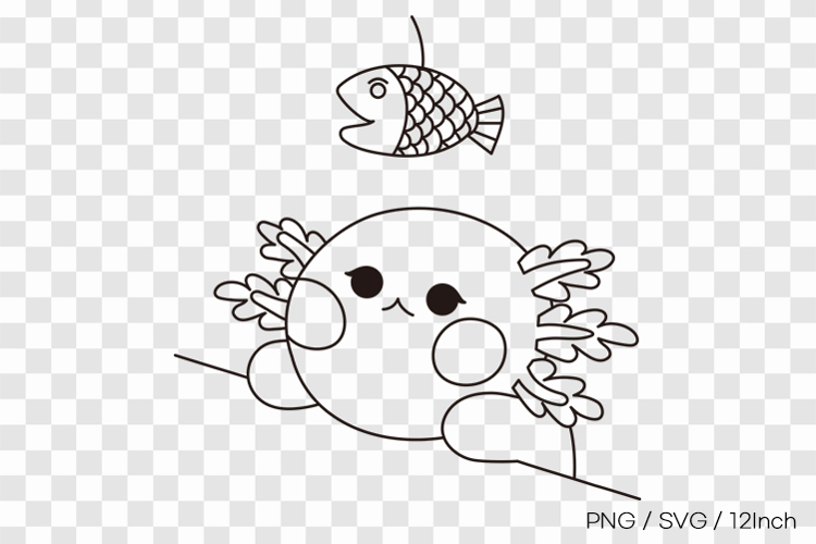 Fish Outline Image 7