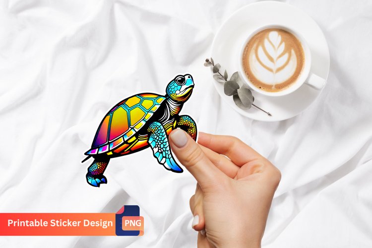 Cute Turtle Clipart Image 16