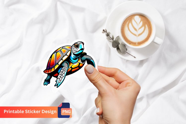 Cute Turtle Clipart Image 18