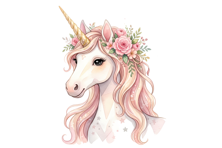 Cute Unicorn Png| Fairy Garden Png