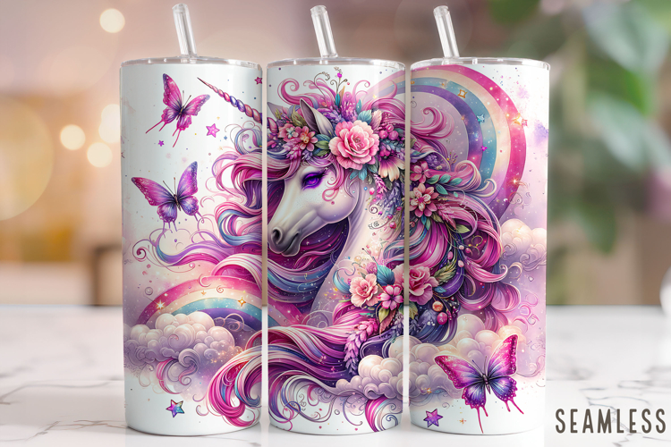 Rainbow Unicorn Clipart Image 20