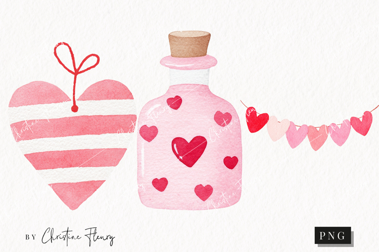Cute Valentine Clipart | Valentines Day PNG